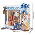 Rolife Melody Instrument Shop Miniature DIY