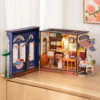 Rolife Salon de thé Temps Libre Maison Miniature à Construire Soi-Même