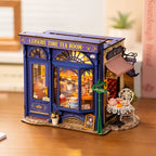 Rolife Salon de thé Temps Libre Maison Miniature à Construire Soi-Même