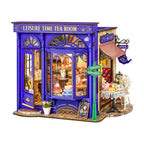 Rolife Salon de thé Temps Libre Maison Miniature à Construire Soi-Même