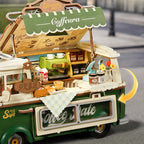 Puzzle en bois 3D Le Camion à Café de Leo Rolife