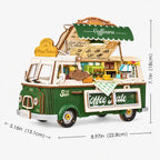 Puzzle en bois 3D Le Camion à Café de Leo Rolife
