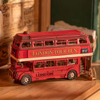 Puzzle en bois 3D bus touristique de Londres Rolife