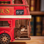 Puzzle en bois 3D bus touristique de Londres Rolife
