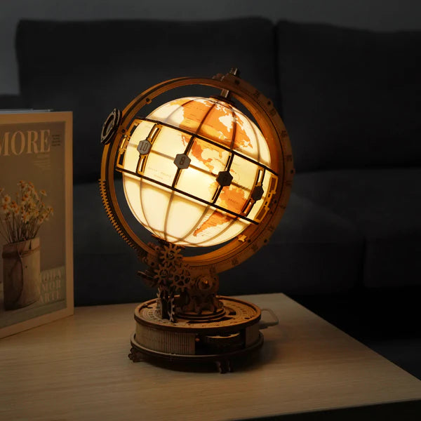 ROKR Globe Lumineux Casse-tête 3D en Bois