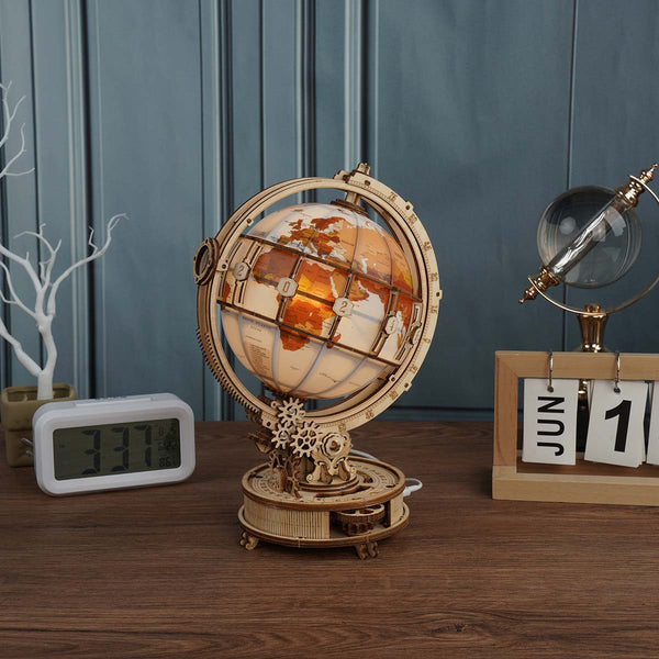 ROKR Globe Lumineux Casse-tête 3D en Bois