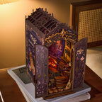Diorama de bibliothèque de coin Rolife Magic Fantasy