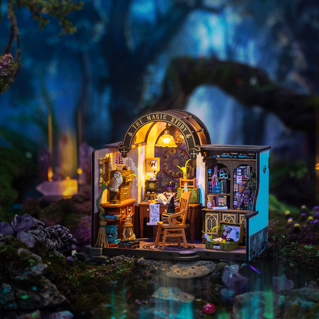 Rolife La Magie du Cabinet de Curiosités, Maison Miniature à Construire Soi-Même