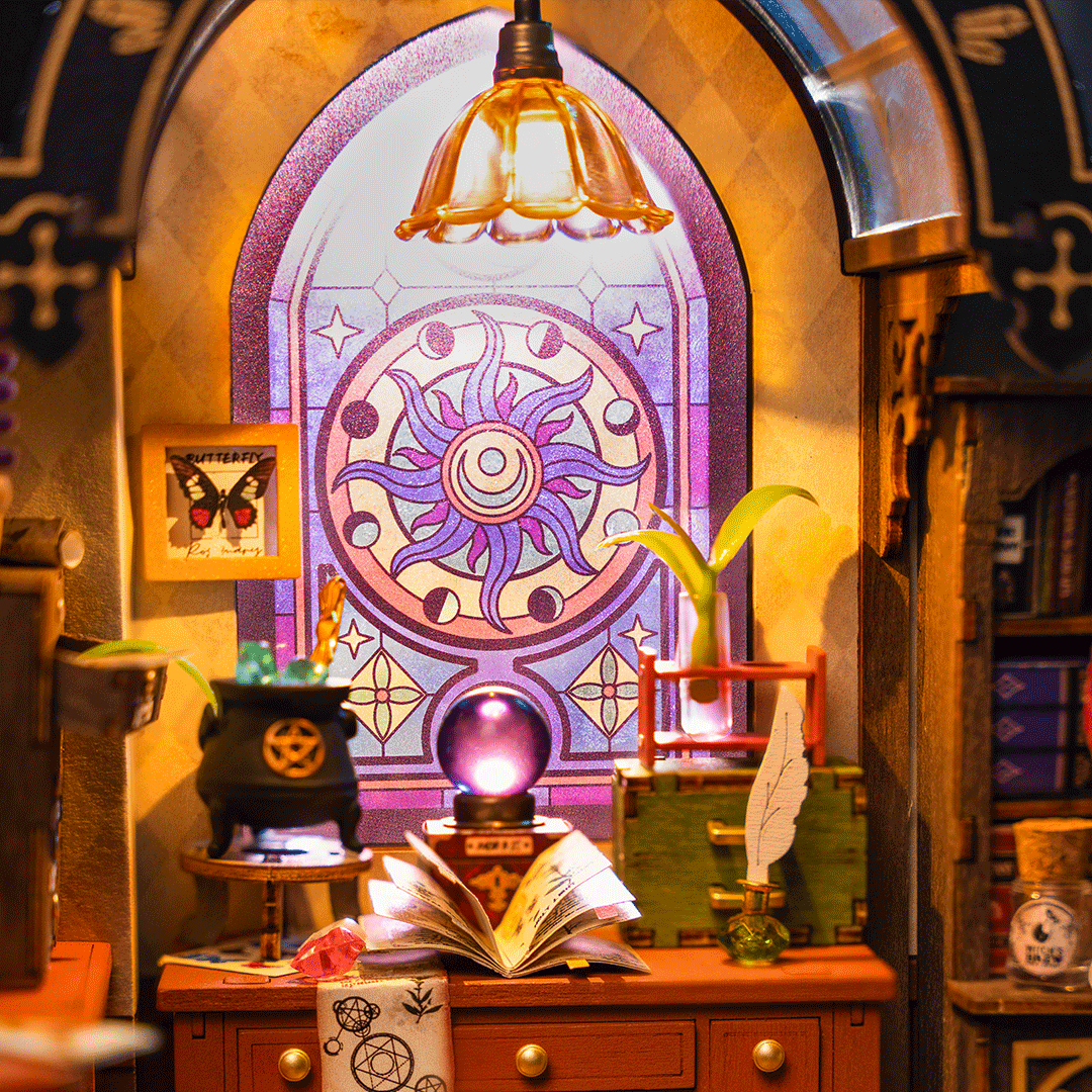 Rolife La Magie du Cabinet de Curiosités, Maison Miniature à Construire Soi-Même