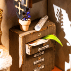 Rolife La Magie du Cabinet de Curiosités, Maison Miniature à Construire Soi-Même