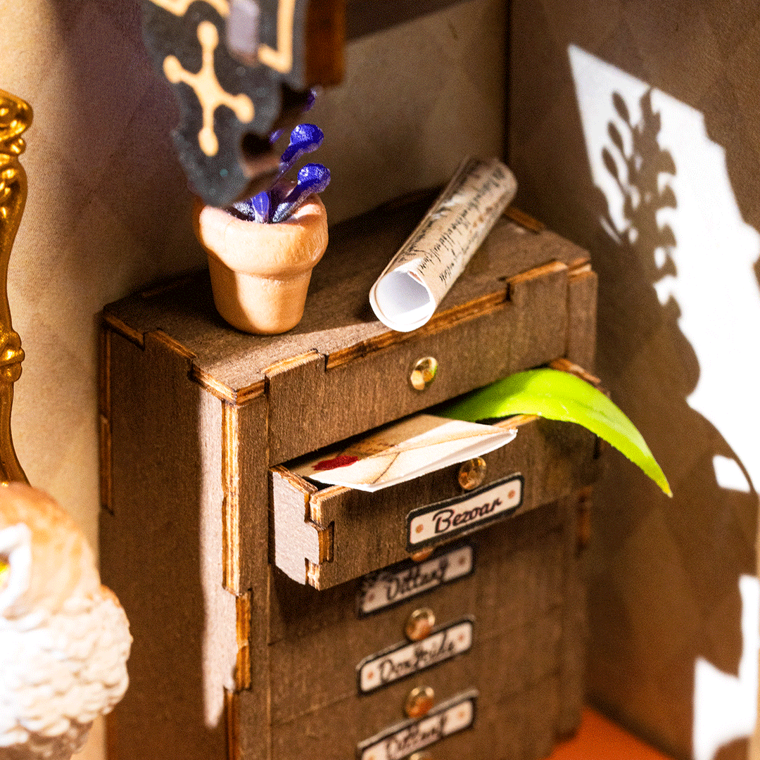 Rolife La Magie du Cabinet de Curiosités, Maison Miniature à Construire Soi-Même