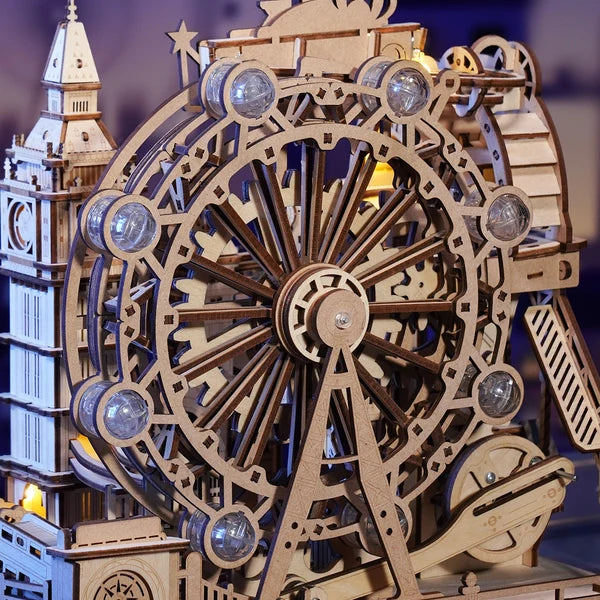 ROKR London Marble Run Puzzle en bois 3D