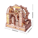 ROKR London Marble Run Puzzle en bois 3D