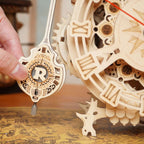 Puzzle mécanique en bois 3D Horloge Hibou ROKR