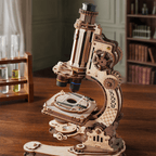 ROKR Microscope, puzzle mécanique 3D en bois