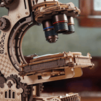 ROKR Microscope, puzzle mécanique 3D en bois