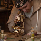 ROKR Microscope, puzzle mécanique 3D en bois