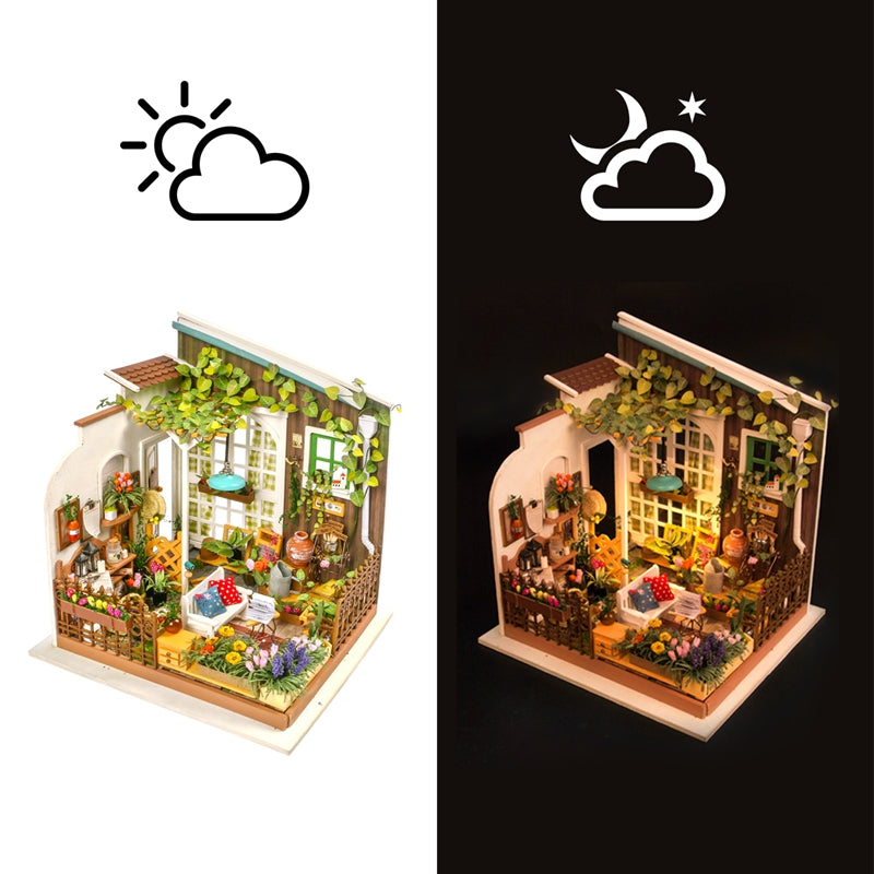 Rolife Miller's Flower House, maison miniature DIY