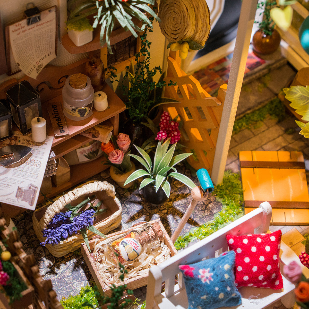 Rolife Miller's Flower House, maison miniature DIY