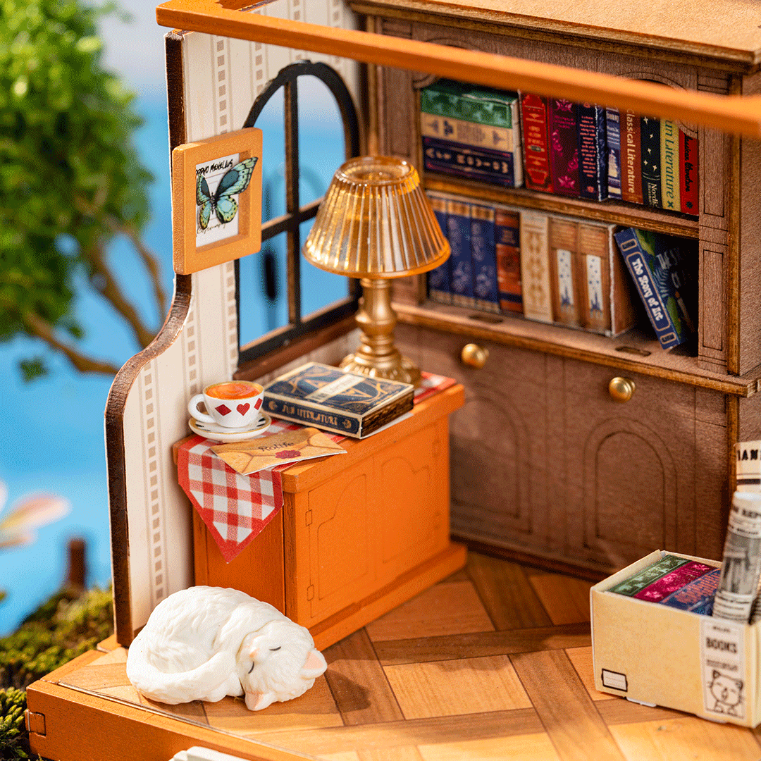 Miniature à assembler soi-même Rolife La librairie La Muse