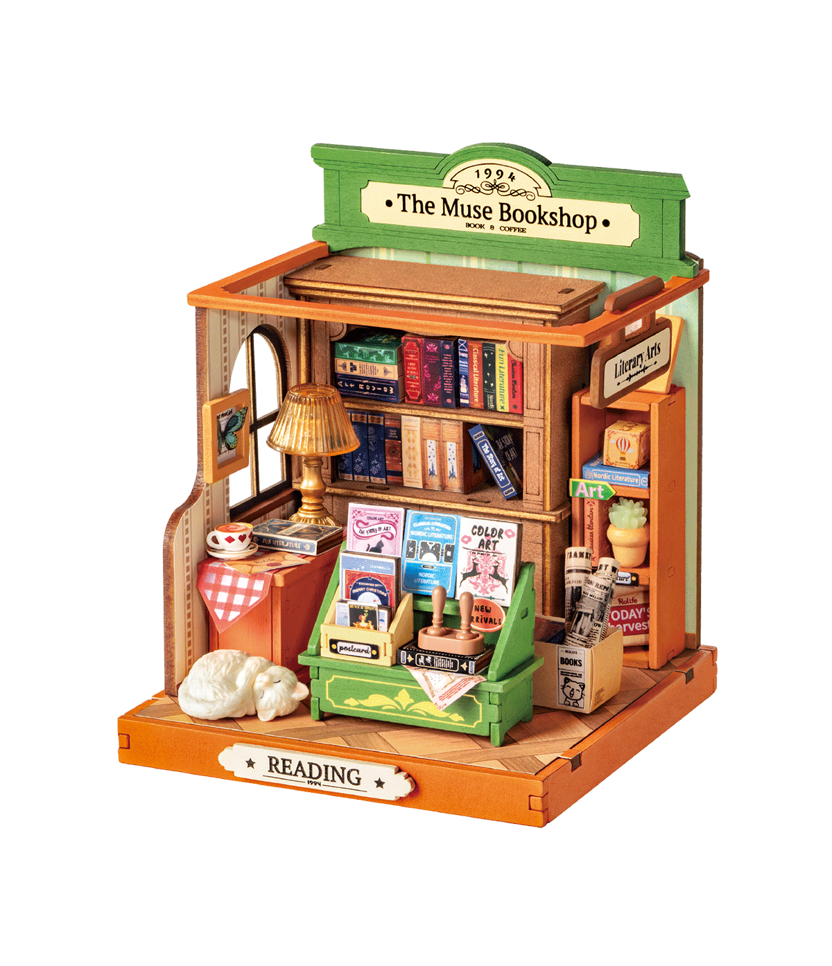Miniature à assembler soi-même Rolife La librairie La Muse
