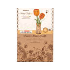 Puzzle 3D en bois Rowood, tulipe orange