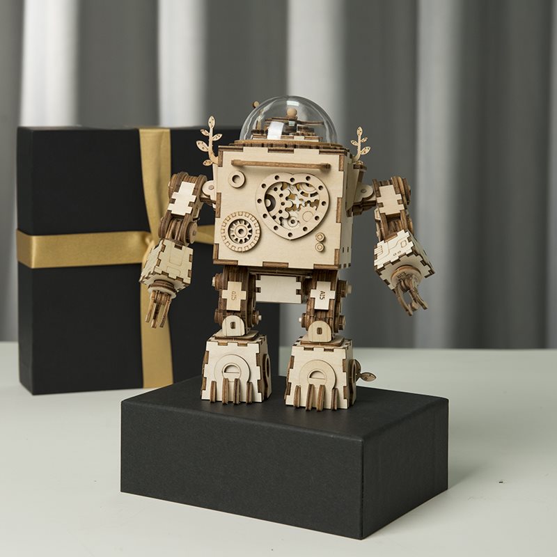 Puzzle en Bois 3D ROKR Robot Orphée