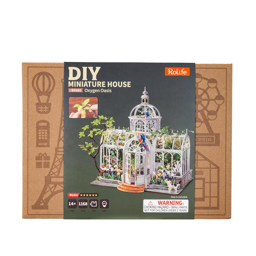 Miniature de maison de bricolage Rolife Oxygen Oasis