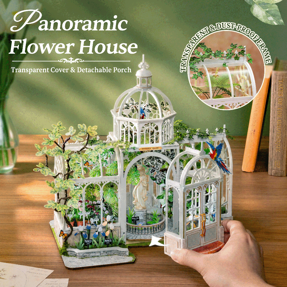 Miniature de maison de bricolage Rolife Oxygen Oasis