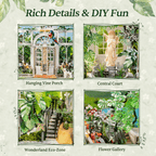 Miniature de maison de bricolage Rolife Oxygen Oasis