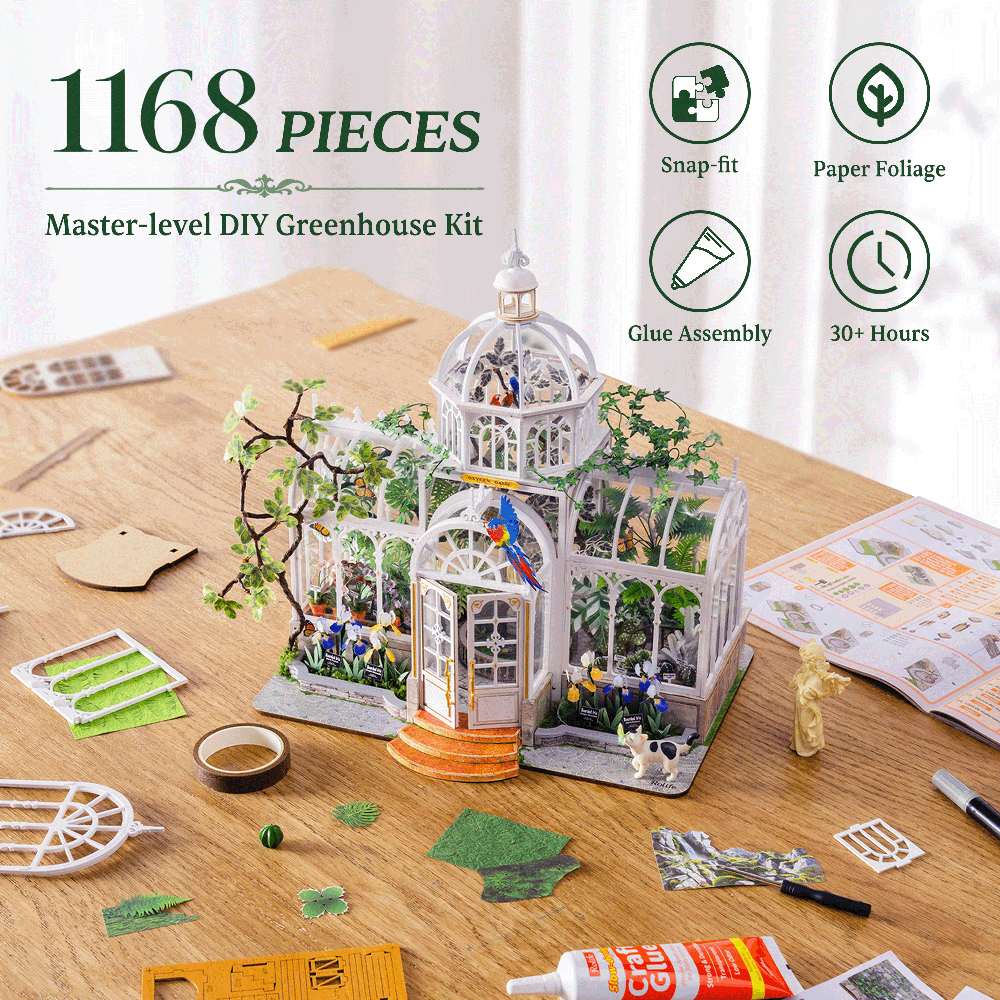 Miniature de maison de bricolage Rolife Oxygen Oasis