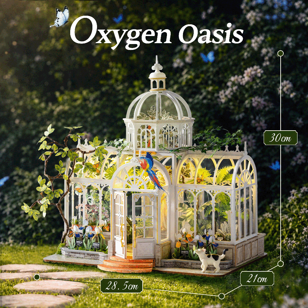 Miniature de maison de bricolage Rolife Oxygen Oasis