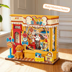 Rolife Magasin d'animaux de compagnie miniature DIY