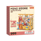 Rolife Magasin d'animaux de compagnie miniature DIY