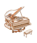 Boîte à Musique Mécanique ROKR Piano Magique Puzzle 3D en Bois