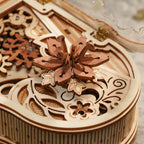 Boîte à Musique Mécanique ROKR Piano Magique Puzzle 3D en Bois