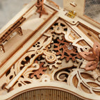 Boîte à Musique Mécanique ROKR Piano Magique Puzzle 3D en Bois