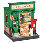 Miniature Maison DIY Bureau de Poste du Siècle Rolife
