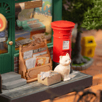 Miniature Maison DIY Bureau de Poste du Siècle Rolife