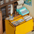 Miniature Maison DIY Bureau de Poste du Siècle Rolife