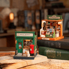 Miniature Maison DIY Bureau de Poste du Siècle Rolife
