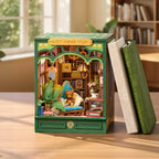 Rolife Coin Tranquille Étude DIY Book Nook