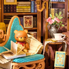 Rolife Coin Tranquille Étude DIY Book Nook