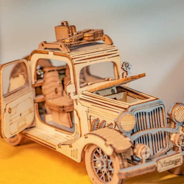 Puzzle en bois 3D Voiture Ancienne Rolife
