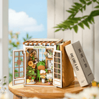 Rolife Secret Bloomy Nook DIY Serre miniature de bibliothèque