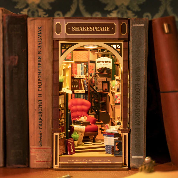 Rolife Bibliothèque DIY Serre-livres