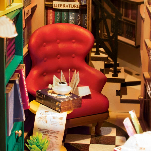 Rolife Bibliothèque DIY Serre-livres