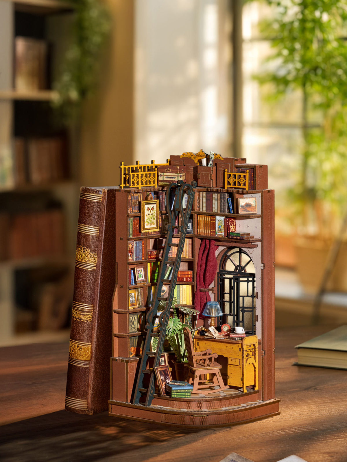 Rolife Coin Tranquille Cabinet de Lecture DIY