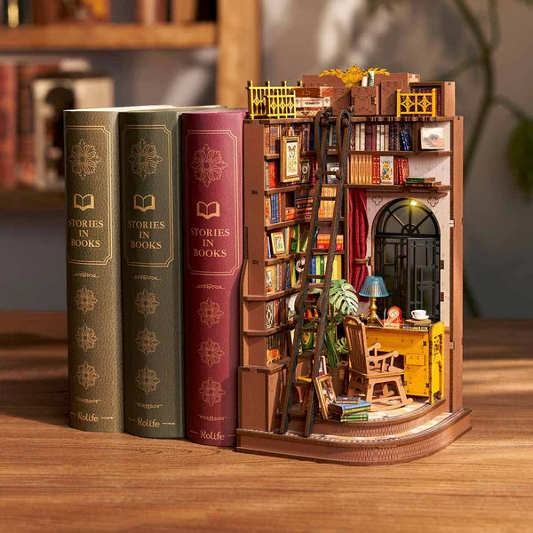 Rolife Coin Tranquille Cabinet de Lecture DIY
