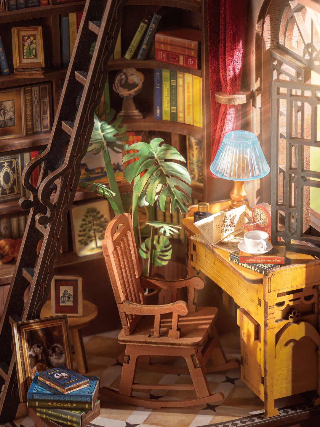 Rolife Coin Tranquille Cabinet de Lecture DIY